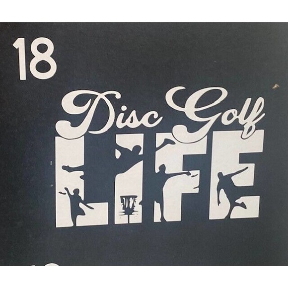 Disc Golf Vinyl Decals Stickers Car Truck RV Window Multiple Styles To CHOOSE - Picture 10 of 11